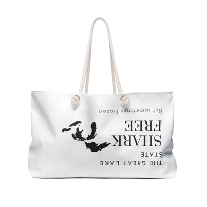 Michigan The Great Lake State Weekender Bag - Prints and Fins
