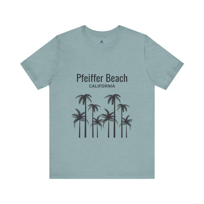 Pfeiffer Beach Jersey Short Sleeve Tee - Prints and Fins