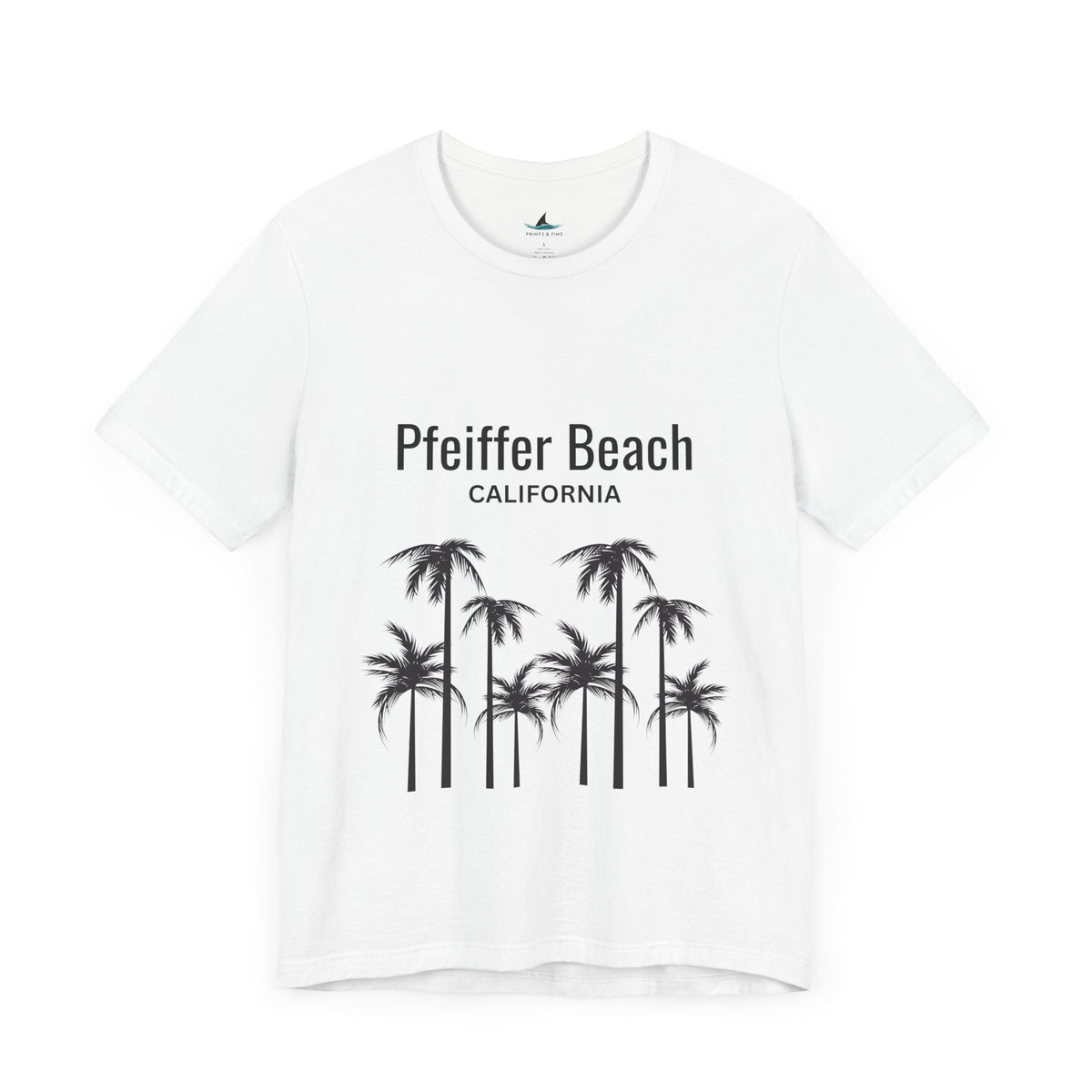 Pfeiffer Beach Jersey Short Sleeve Tee - Prints and Fins