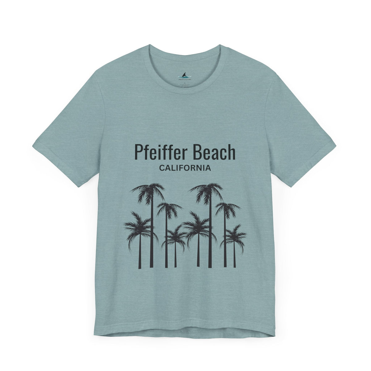 Pfeiffer Beach Jersey Short Sleeve Tee - Prints and Fins