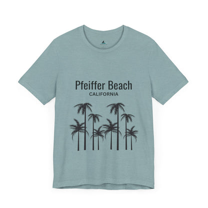 Pfeiffer Beach Jersey Short Sleeve Tee - Prints and Fins