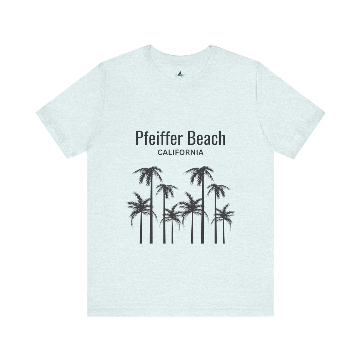 Pfeiffer Beach Jersey Short Sleeve Tee - Prints and Fins