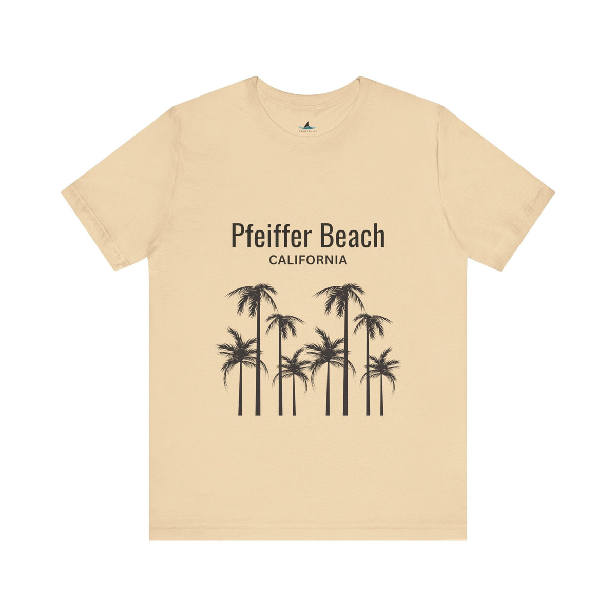 Pfeiffer Beach Jersey Short Sleeve Tee - Prints and Fins