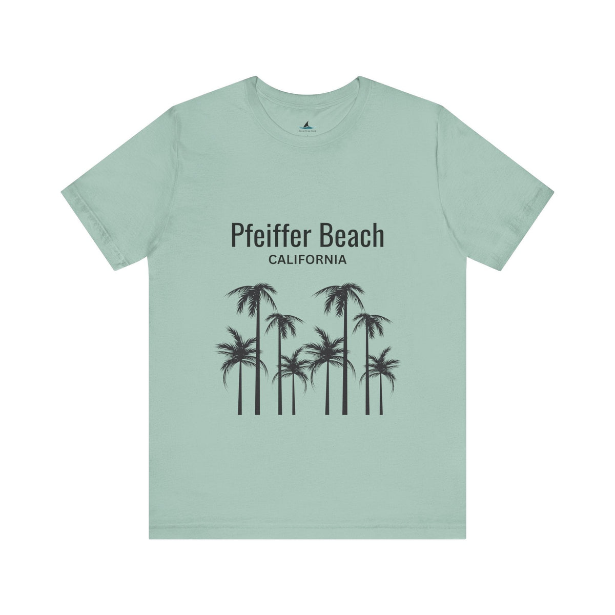 Pfeiffer Beach Jersey Short Sleeve Tee - Prints and Fins