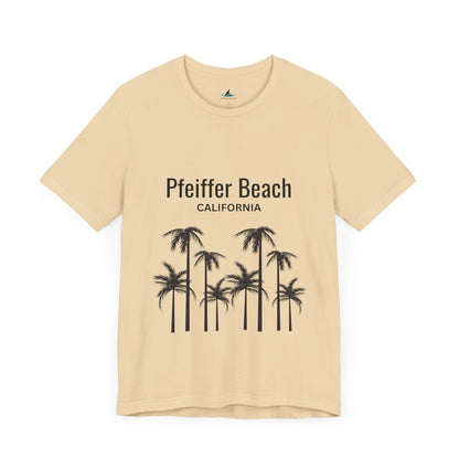 Pfeiffer Beach Jersey Short Sleeve Tee - Prints and Fins