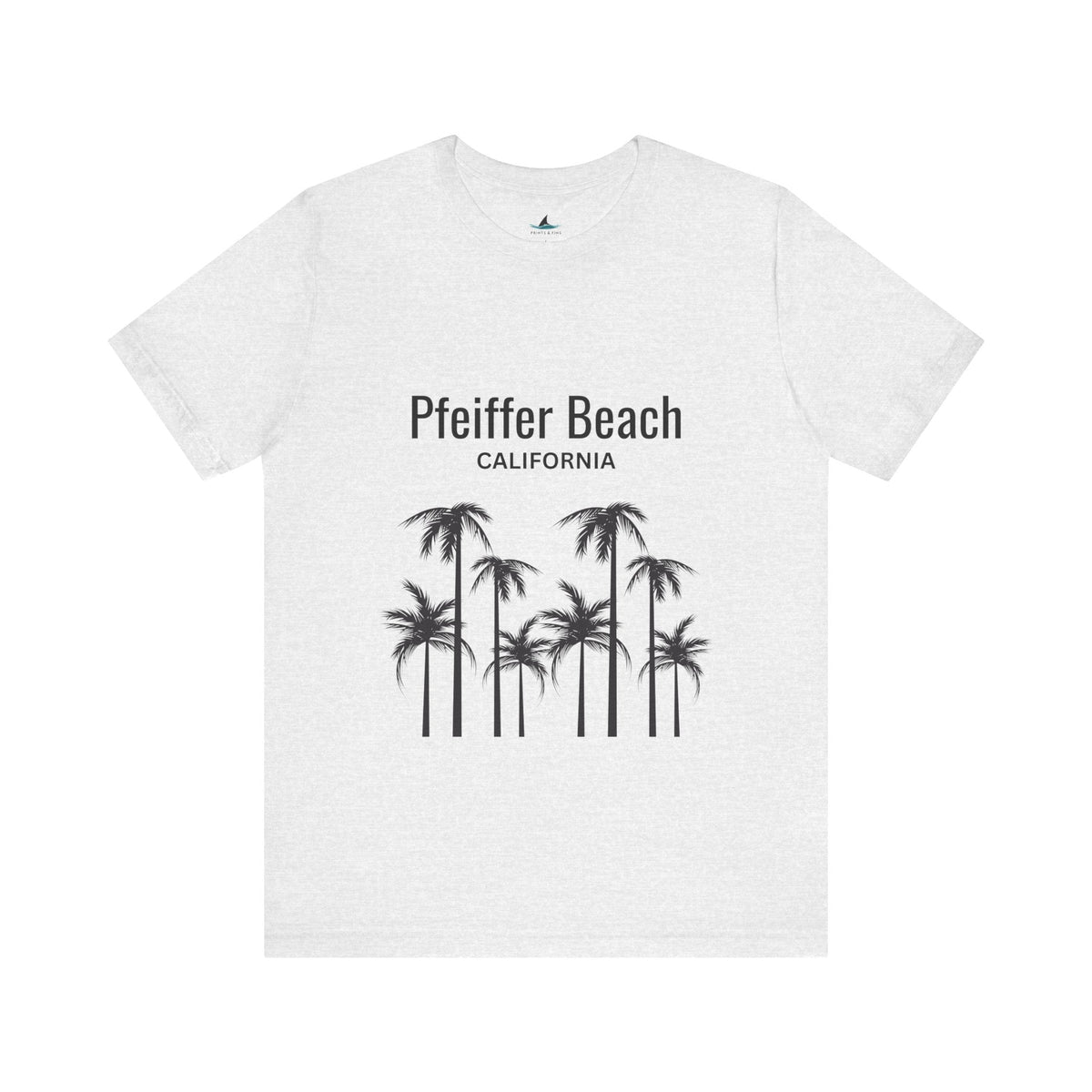 Pfeiffer Beach Jersey Short Sleeve Tee - Prints and Fins