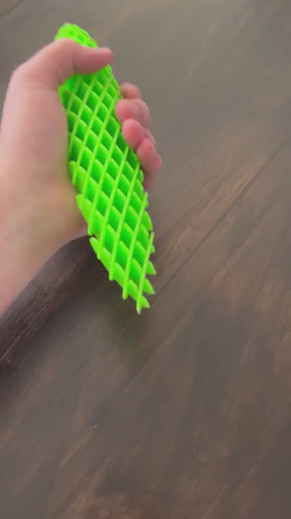 Shape-Shifting Fidget Worm - Sensory Stress Reliever for Kids  Adults Fun Handheld Anxiety Relief Tool