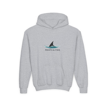 Prints and Fins Signature Youth Hooded Sweatshirt - Prints and Fins