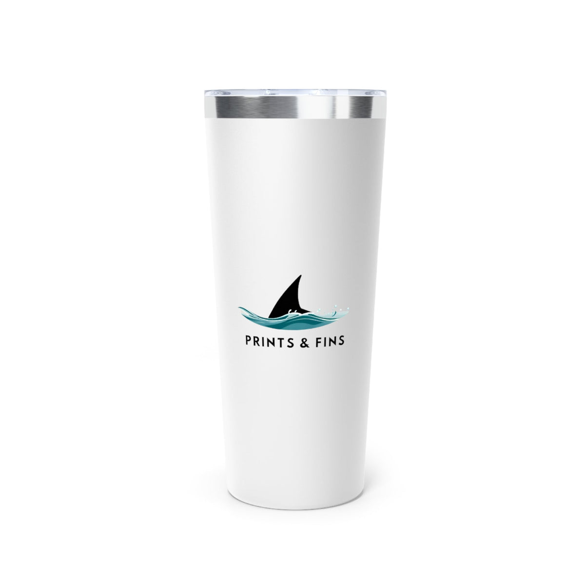 Prints & Fins Copper Vacuum Insulated Tumbler, 22oz - Prints and Fins
