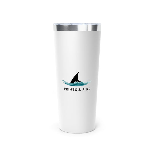 Prints & Fins Copper Vacuum Insulated Tumbler, 22oz - Prints and Fins