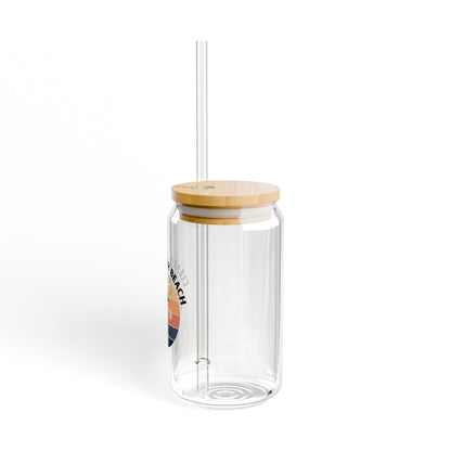 Sipper Glass, 16oz - Prints and Fins