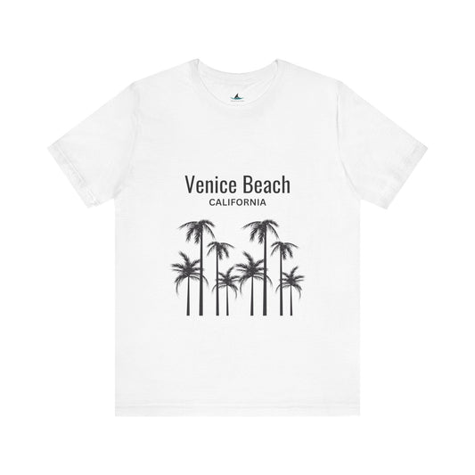 Venice Beach Short Sleeve Tee - Prints and Fins